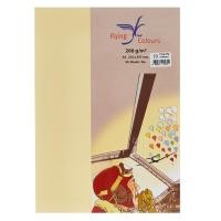 ราคา Flying กระดาษการ์ดสี เหลือง 10 A4 200แกรม (แพ็ค50แผ่น) (21362292985)