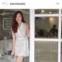 ราคา Kannistudio Mini No.5 dress in gray (S) (109345377)