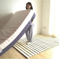 ราคา ฐานเตียงไม้ ฐานรองที่นอน ฐานเตียง เรียบง่ายสไตล์ญี่ปุ่น เกาหลี ขนาด 3.5 ฟุต สีไม้ธรรมชาติ (10316017296)