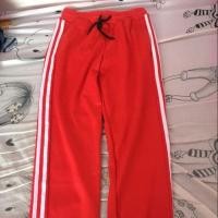 ราคา กางเกงวอร์ม 3 แถบ สีแดง (1890724686)