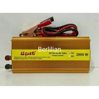 ราคา Power Inverter 2000W DC 12V to AC 220V USAT / Inverter 2000 วัตต์ DC 12V - AC 220V Usat (41870850491)