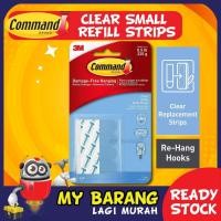 ราคา 3M Command 17024 CLR Clear Small Refill Strips (12Pcs/Pck) 17024CLR CommandTM Small Clear Refill Strips 17024CLR MyBarang (20389059808)
