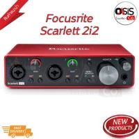 ราคา (ส่งทุกวัน) อินเตอร์เฟส Focusrite Scarlett 2i2 (Gen 3rd) Audio Interface สำหรับนักแต่งเพลง นักดนตรี แถม Adaptor TRS 3... (4435718348)