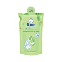 ราคา (แพ็ค x4) D-nee น้ำยาล้างขวดนมดีนี่ ออร์แกนิค ถุงเติม 600 มล. (13571229336)