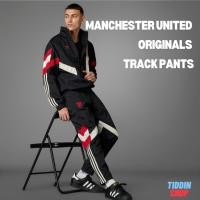 ราคา กางเกงขายาว Adidas Manchester United Originals Track Pants [ลิขสิทธิ์แท้ Adidas Thailand][รหัส: IS6527 ] (52701410678)