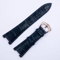 ราคา แทนที่ Philippe Patek Philippe สายนาฬิกาหนังแท้ Parrot Snail Strap 5712G 5711 Notch 13 Bracelet 25mm (26102942169)