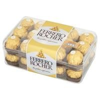 ราคา เฟอเรโร รอชเชอร์ ช็อกโกแลตนมผสมเกล็ดเฮเซลนัทสอดไส้ครีมและเฮเซลนัท 375 กรัม (12022160638)