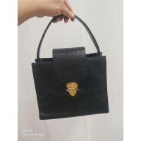 ราคา Sale!!มือ2CAPACCI Itaryกระเป๋าหนังวัวปั้มลายนกกระจอกเทศแท้ทรงสวย (10385880960)