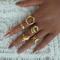 ราคา SimpleRingConchShellSetMetalGeometricOpenWomen (43065003417)