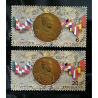 ราคา แสตมป์ ชุดที่ 604 ชุดที่ระลึก 100 ปี พระบาทสมเด็จพระจุลจอมเกล้าเจ้าอยู่หัวเสด็จประพาส -ของสะสม แสตมป์ที่ระลึก แสตมป์ใหม่ (3739303808)