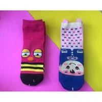 ราคา amamesocks *พิเศษคู่ละ 19 บ. ถุงเท้าข้อยาว เนื้อนุ่ม ลายการ์ตูน angry birds และลายเด็กน้อย (1220556128)