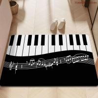 ราคา พรมปูพื้นวงกลมผ้าไหมลายเปียโน สำหรับหน้าทางเข้าบ้าน กันลื่นและเพิ่มความสวยงาม พร้อมตัดไซส์ตามต้องการ (48200933389)