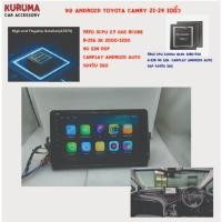 ราคา จอ android Toyota Camry 21+ 10นิ้ว 7862 3CPU 2.7GHZ 8+256 2k 360/7862 2CPU 8core 6+128 QLED 360 (42705201251)