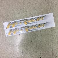ราคา สติ๊กเกอร์ Hi-RACER ติดข้างท้ายกระบะ MAZDA BT-50 PRO ปี 2006 ราคาต่อชุด 2 ชิ้น (5145056474)