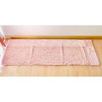 ราคา พรมตกแต่งบ้าน (ผืนยาวมาก) งาน Handmade สีชมพูลายริ้ว สไตล์วินเทจ ยี่ห้อ VODAN (สินค้าหายาก) มือสองขายตามสภาพ เกาหลีแท้ (25286650352)