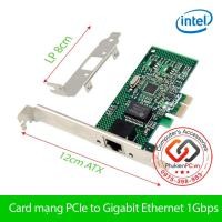 ราคา (ผลิตภัณฑ์ใหม่) PCIE 1PORT GIGABIT CHIP INTEL LAN CARD สําหรับพีซี, SERVER, BOOTROM (43164542906)