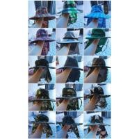 ราคา [พร้อมส่ง] หมวกกันแดด คลุมหน้า ทำไร่ ทหาร กันuv ปีก ลายสก๊อต (5273689786)