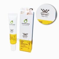 ราคา Tropicana oil โลชั่นกันแดด สำหรับผิวหน้า SPF50+ PA+++ ขนาด 20 กรัม exp 01/27 (3155017747)