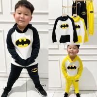 ราคา BATMAN PREMIUM BANANA BABYSHOP HOODIE SET (41805795598)