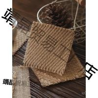 ราคา ฉนวนกันความร้อน Retro ทอเครื่องประดับยิงน้ํามันหอมระเหยเสื่อตกแต่ง 2U8K ไม่มีกลิ่น Qinghuan Coaster ผ้าลินินบ้าน LG9H (42622775851)