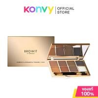 ราคา บราวอิท Browit Eyebrow & Eyeshadow 7 Colors + 1 Wax 12.2g อายบราวแอนด์อายแชโดว์ 7คัลเลอร์ + 1แว็กซ์. (16998997656)