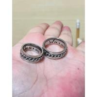 ราคา แหวนพันโซ่ คู่รัก(สลักชื่อตัวอักษรฟรี2วง) (11058385840)