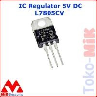 ราคา IC VOLTAGE REGULATOR 7805 L7805 L7805CV 5V 5 VOLT TO-220 (41705707876)