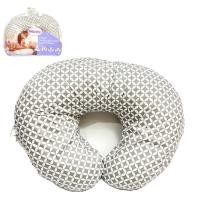 ราคา Chicco หมอนรองให้นมเด็ก 4 IN 1 Boppy Nursing Pillow Charcoal Geo Circles (28252686594)