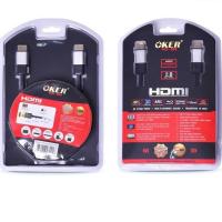 ราคา OKER HDMI 609 สายหุ้มยาง 1.8M HDTV, Sony PS4, Xbox, Sky HD box, HD-DVD, Blu-Ray แชร์: (20957484720)