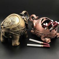 ราคา ที่เขี่ยบุหรี่ช้างพร้อมฝาปิดครัวเรือนย้อนยุคที่เขี่ยบุหรี่แต่งงานขนาดใหญ่โลหะผสมสังกะสีสไตล์โบราณถ้วยควัน (48800568992)