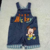 ราคา ชุดเอี๊ยมยีนส์ Disney แท้ มือ 2 (7549895811)