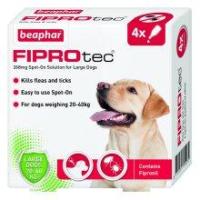 ราคา ส่งฟรี!! Beaphar Fiprotec ยาหยดกำจัดเห็บหมัด สุนัขพันธุ์ใหญ่ 20-40 กก. (13260517180)