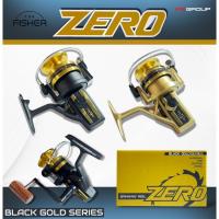 ราคา A01 ZERO รอกสปินหน้าดิน BLACK GOLD SERIES BG13 , BG15 , BG20 , BG30 (25366211844)