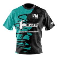 ราคา เสื้อแข่ง Hammer DS Bowling - ดีไซน์ 2147-HM 3D เสื้อโปโล (26680600795)