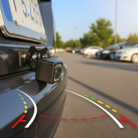 ราคา กล้องมองหลังรถยนต์ มุมกว้าง 170° ไฟ LED 12 ดวง มองเห็นกลางคืน สําหรับถอยจอด (43825794566)