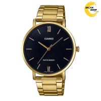 ราคา CASIO นาฬิกาผู้ชาย รุ่น MTP-VT01G-1B วัสดุสเตนเลสสตีล สีทอง คาสิโอ (18703289338)