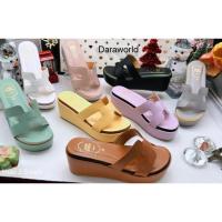 ราคา รองเท้าส้นเตารีด สูง 2.5 นิ้ว NewตัวH (23428041615)