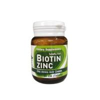 ราคา BIOTIN ZINC 90's (ASIAN) (คณะเภสัชจุฬาฯ) (23360452906)