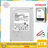 ราคา HGST Ultrastar 7K4000 3.5 HDD HUS726040ALE610 4TB 7200 RPM 128MB แคช SATA 6.0Gb/s ฮาร์ดไดรฟ์องค์กร ไดรฟ์เปลือย (40204796263)