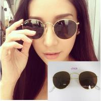 ราคา แว่นตา GAMT Round Aviator Sunglasses Golden Frame Brown Lins - กรอบทอง เลนส์น้ำตาล ของแท้ พร้อมส่ง (1325493705)