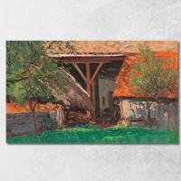 ราคา Barn In Stainz Alfred Zoff, azf20 ภาพพิมพ์บนผ้าใบแคนวาส (24541816776)