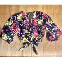 ราคา เสื้อลายดอก แขนทรงบอลลูน สไตล์เกาหลี (17097673857)