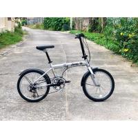 ราคา จักรยานพับเล็ก เก่าญี่ปุ่น ยี่ห้อ Jeep แท้ สีบรอนซ์เงินสวยๆ เฟรมเหล็กลายหนังงู (4141122424)