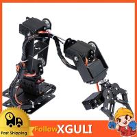 ราคา Xguli 6DOF Mechanical Arm Claw Kit Manipulator หุ่นยนต์อุตสาหกรรมชิ้นส่วนอัตโนมัติ (42922677773)