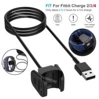 ราคา Fitbit Charge 4 3 2 ที่ชาร์จ USB สําหรับ Fitbit Charge4 Charge3 Charge2 FitbitCharge4 Smart Watch สายชาร์จ อุปกรณ์เสริมสมาร์ทวอทช์ สายรัดข้อมือ อะแดปเตอร์ Fitbit Charge 4 3 (18048838469)