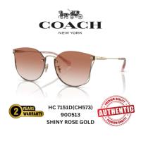 ราคา แว่นกันแดดผู้หญิง COACH HC7151D 900513 เงา ไลท์โกลด์ (28541325039)