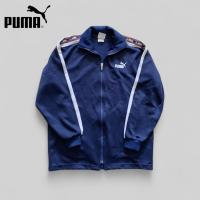 ราคา เสื้อวอร์ม Puma สีกรม แถบโลโก้ อก 42 มือสอง สภาพดี ไม่มีตำหนิ (43661264890)