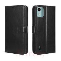ราคา Nokia C12 เคส PU Leather Case เคสโทรศัพท์ Stand Wallet Nokia C12 NokiaC12 เคสมือถือ Cover (19979092272)