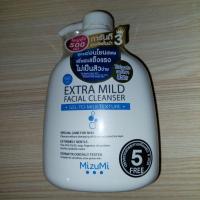 ราคา mizumi extra mild facial cleanser 500ml. (หัวปั๊ม) ผลิตภัณฑ์ทำความสะอาดผิวหน้าและผิวกาย (22283780967)