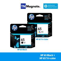 ราคา [หมึกพิมพ์อิงค์เจ็ท] HP 65 INK BLACK + HP 65 INK TRICOLOR (ดำ+สี) - 2 กล่อง (2677662132)